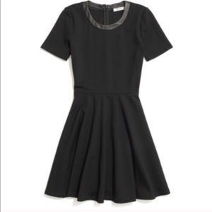 Veritable Fit an Flare Black Dress